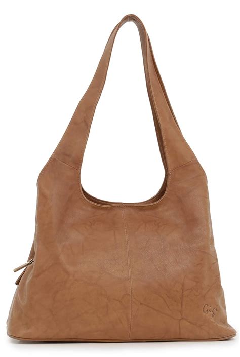 gigi leather shoulder bag